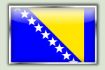 Flagge - Bosnien-Herzegowina